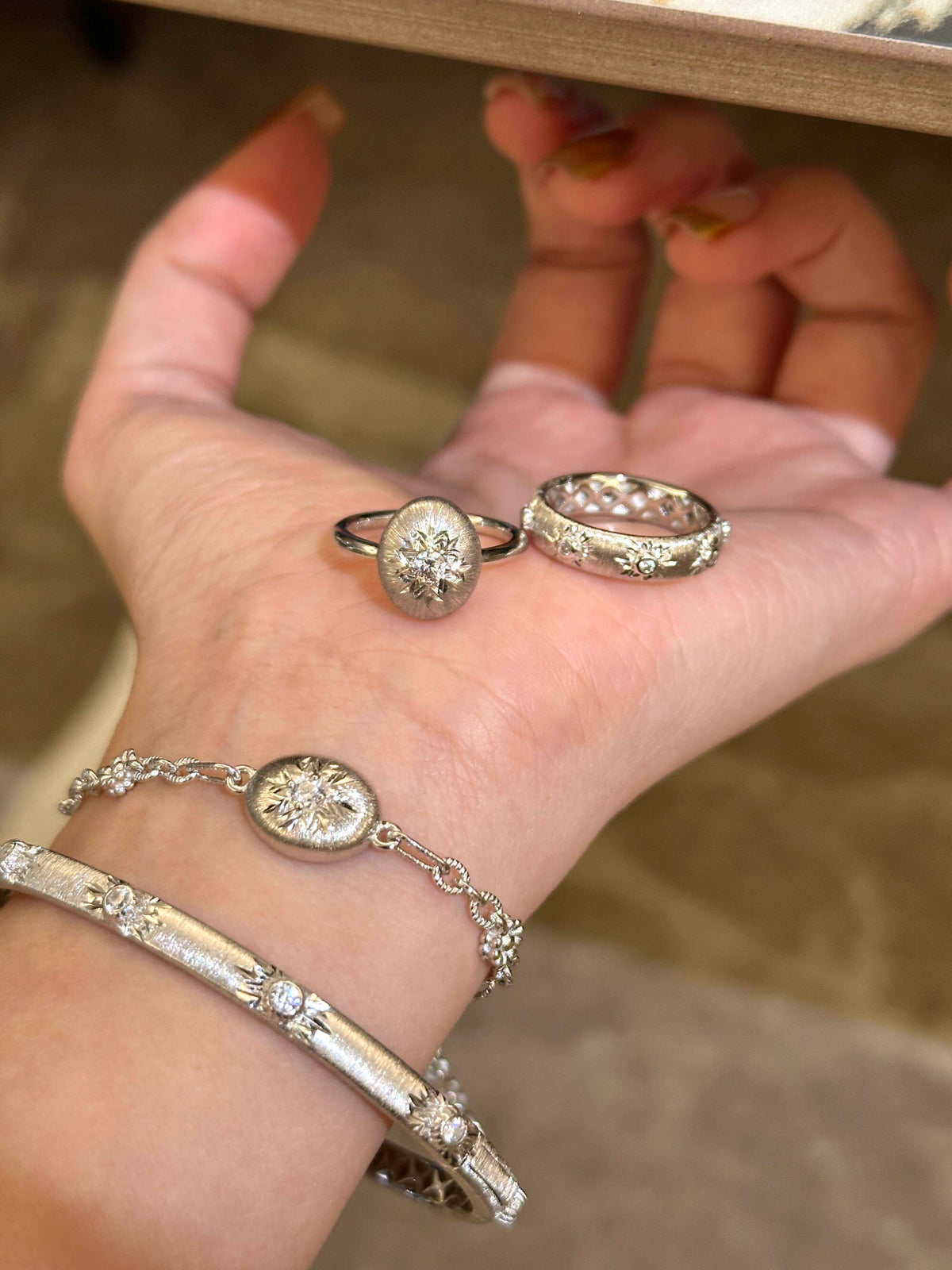 S925 Sterling Bracelets Brushed Satin Finish