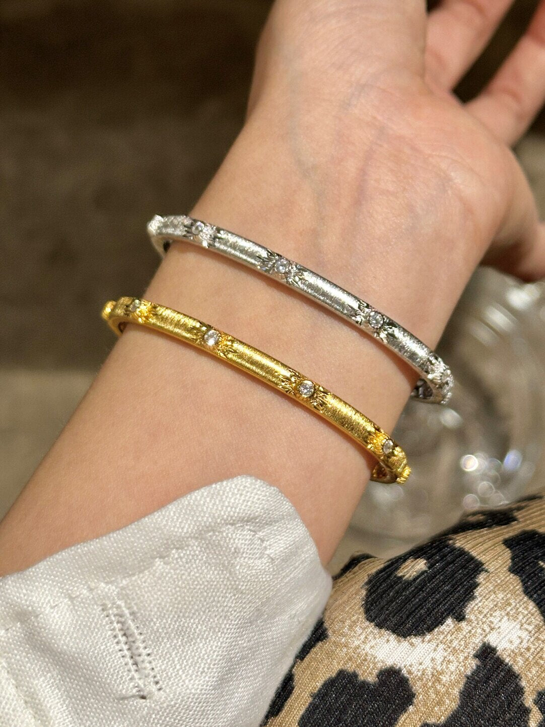 S925 Sterling Bracelets Brushed Satin Finish