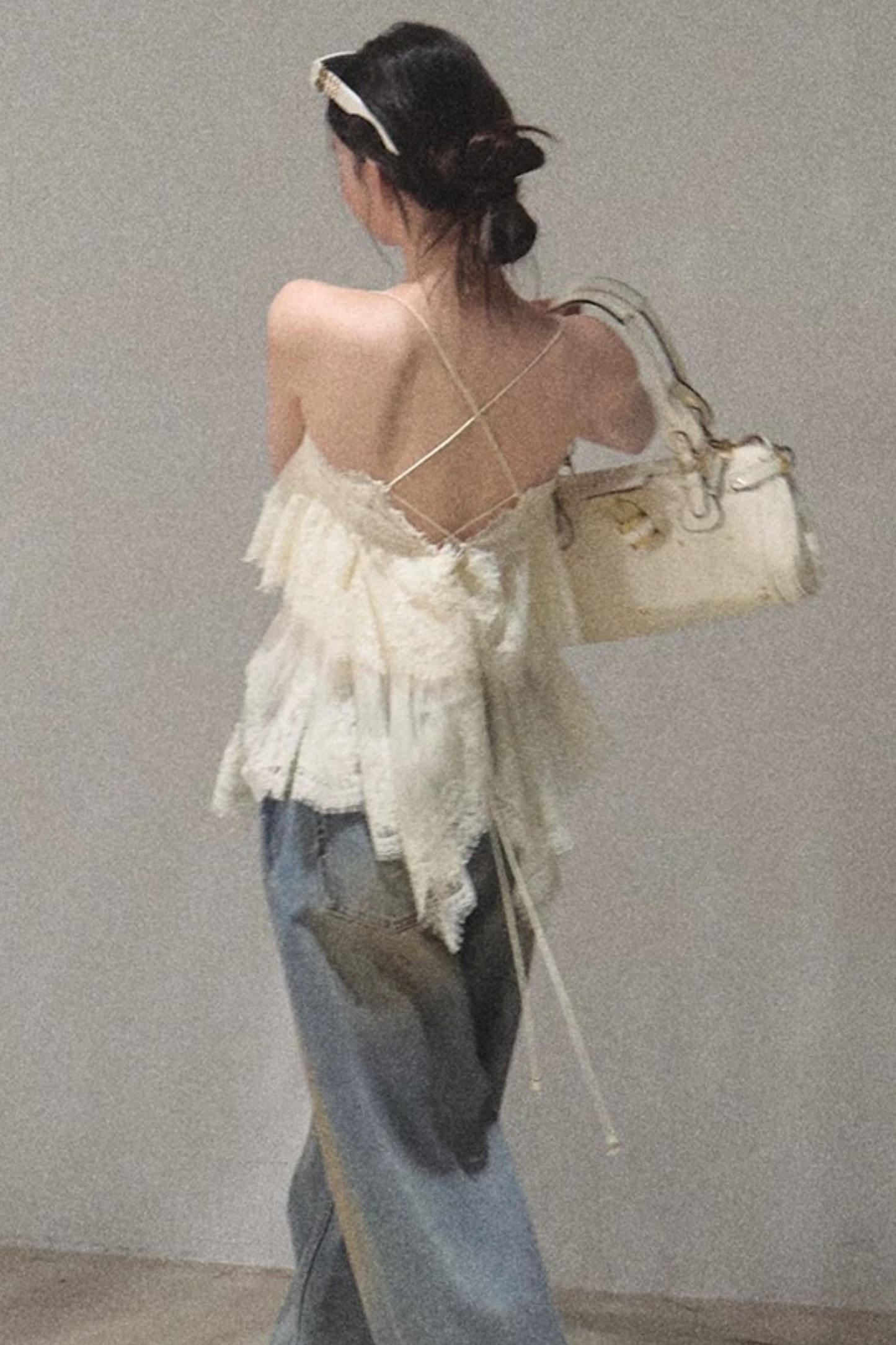 Heartbeat Lace Tiered Camisole