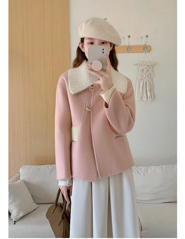 Double-Sided Wool Women Coat