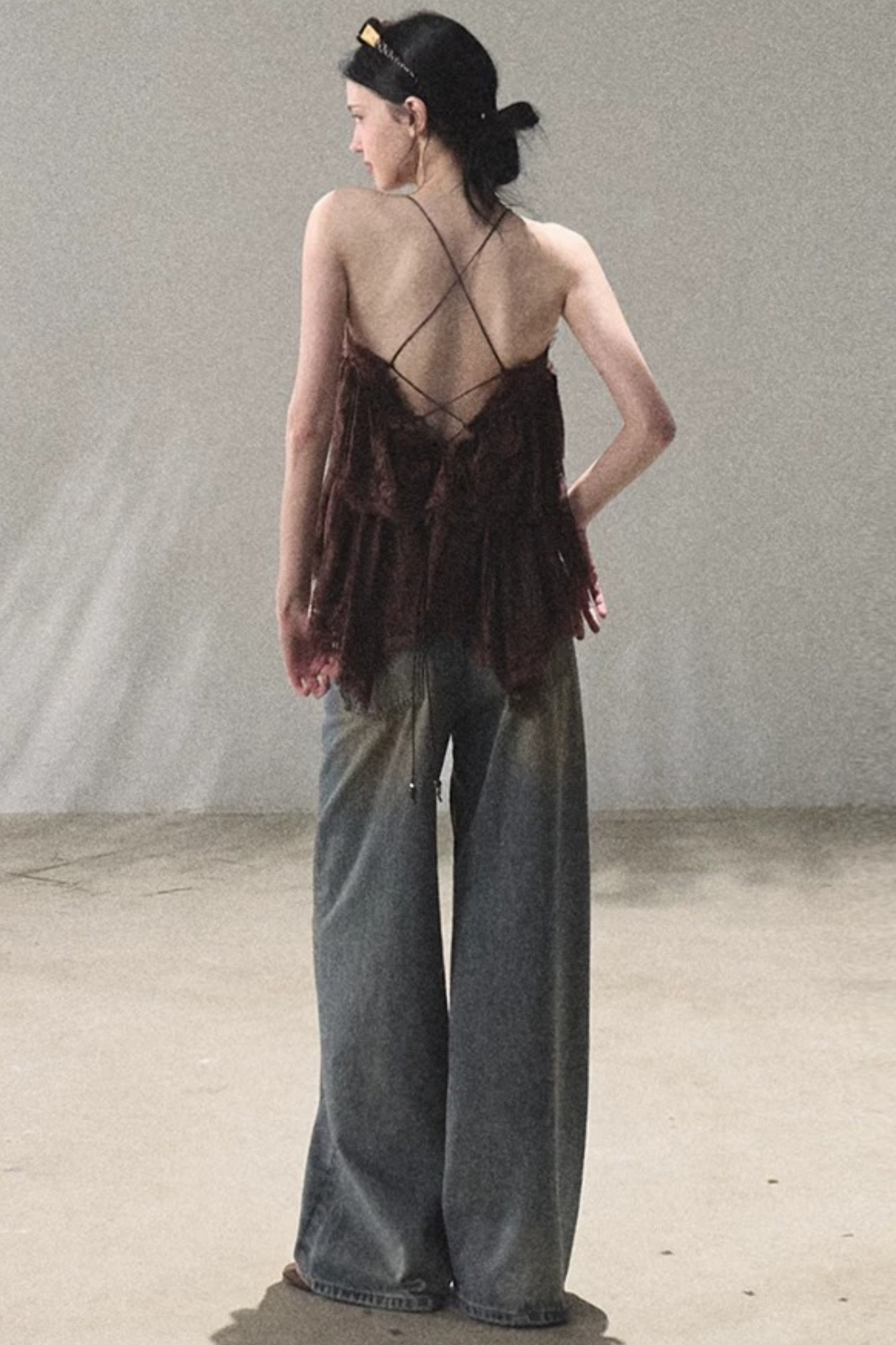 Heartbeat Lace Tiered Camisole