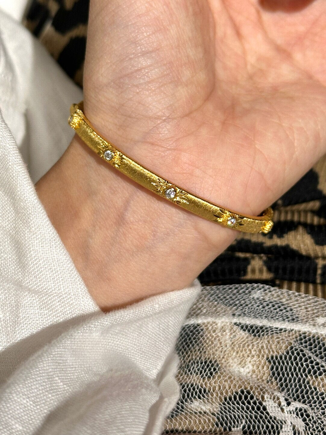 S925 Sterling Bracelets Brushed Satin Finish