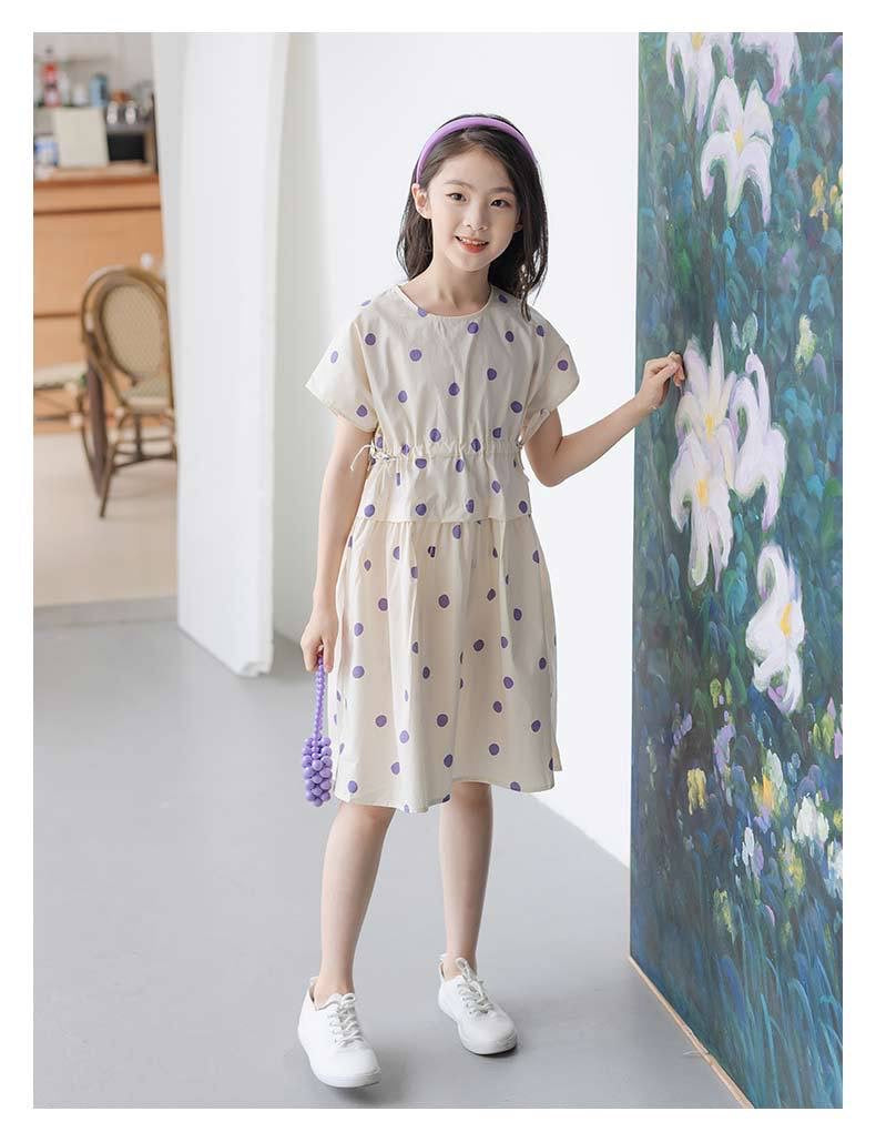blue and purple polka dot dress ON SALE Vintage 50s dress / 50s Blue and by ElizabethJeanVintage